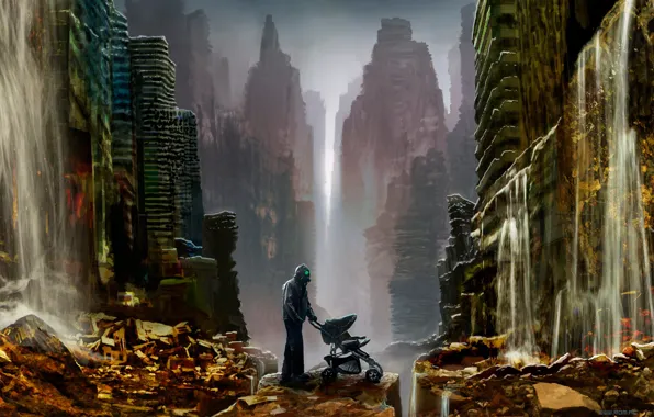 Город, разрушения, Romantically Apocalyptic, колска