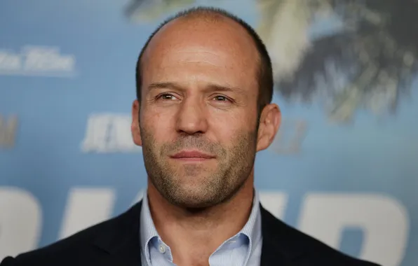 Портрет, актёр, боке, Jason Statham, Джейсон Стэйтем