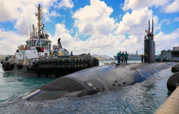 Субмарина, атомная, Гуам, USS Springfield
