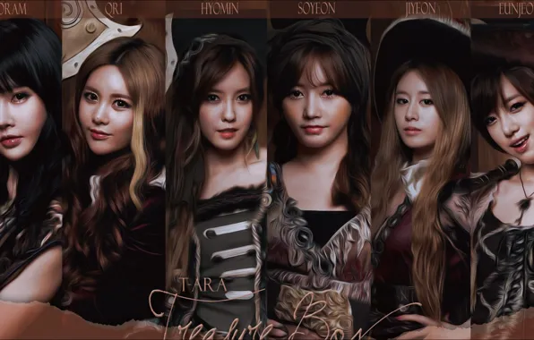 Music, group, portrait, T-ARA