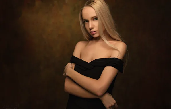 Девушка, Фото, Взгляд, Блондинка, Модель, Girl, Волосы, Глаза