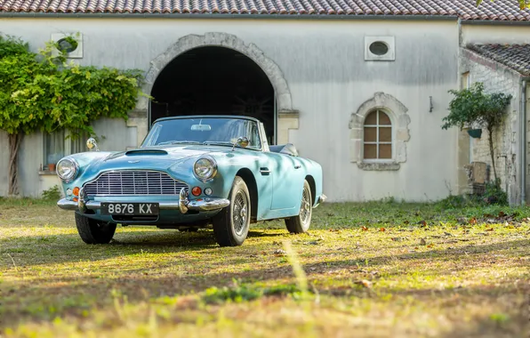 Картинка Aston Martin, 1963, DB4, Aston Martin DB4 Convertible