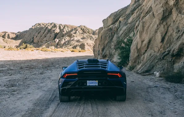 Картинка Lamborghini, rear, Huracan, Lamborghini Huracan Sterrato