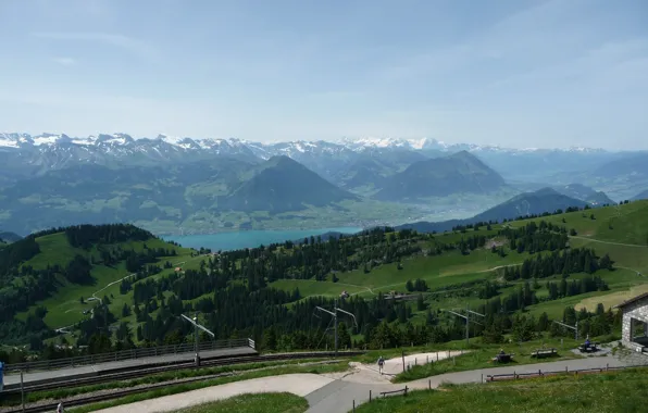 Switzerland, ALPS, mount Rigi