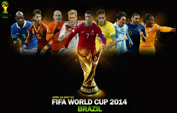 Картинка футбол, постер, fifa world cup, brazil, кубок мира, 2014