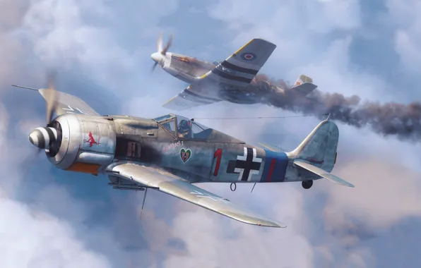 Германия, истребитель, люфтваффе, Piotr Forkasiewicz, Focke-Wulf Fw 190A-8