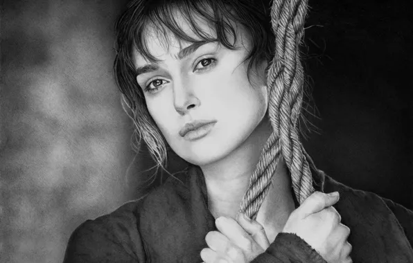 Картинка рисунок, арт, Кира Найтли, Keira Knightley