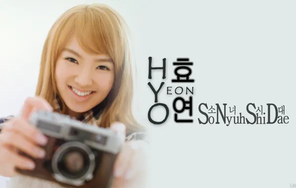 So Nyeo Shi Dae, Korea, Girls' Generation, Hyoyeon