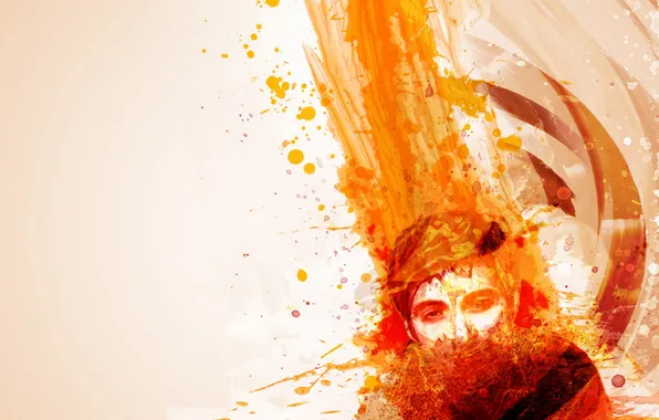 Абстракция, цвет, форма