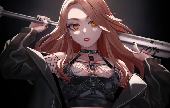 Девушка, манга, бита, Tokyo Revengers, Yuzuha Shiba