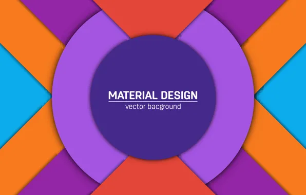 Абстракция, круг, light, геометрия, design, blue, orange, color