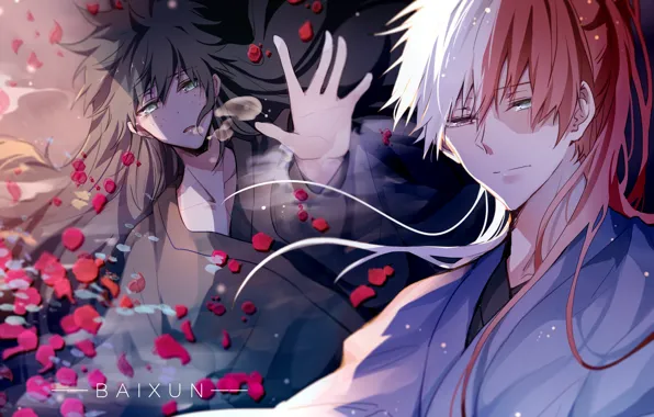 Boku no Hero Academia, Моя геройская академия, Мидория Изуку, Тодороки Шото, Midoriya Izuku