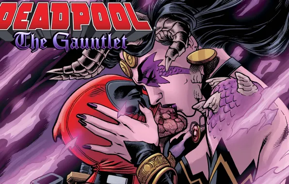 Deadpool, Marvel, Дэдпул, Comics, Wade Wilson, Марвел, Уэйд Уилсон, The Gauntlet