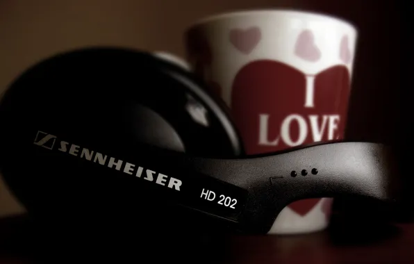 Музыка, music, наушники, headphones, sennheiser, HD202