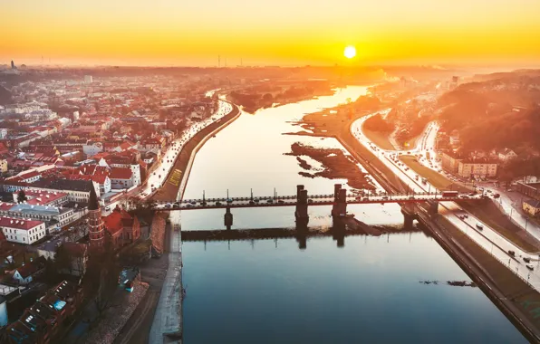 Закат, Lietuva, Kaunas
