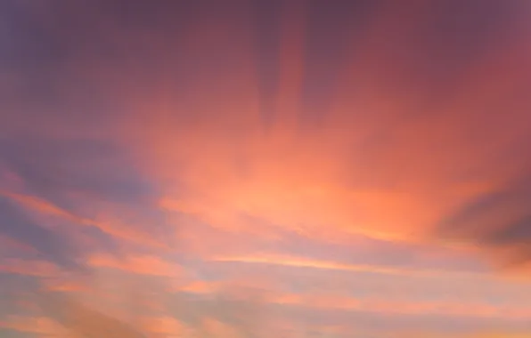 Картинка небо, закат, фон, розовый, sky, sunset, pink