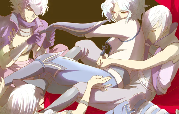 Аниме, арт, парни, Sengoku Basara