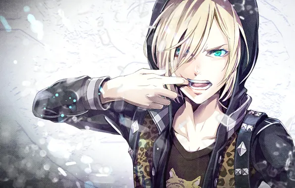 Аниме, арт, Yuri on Ice, Юрий на льду, Юрий Плиседский