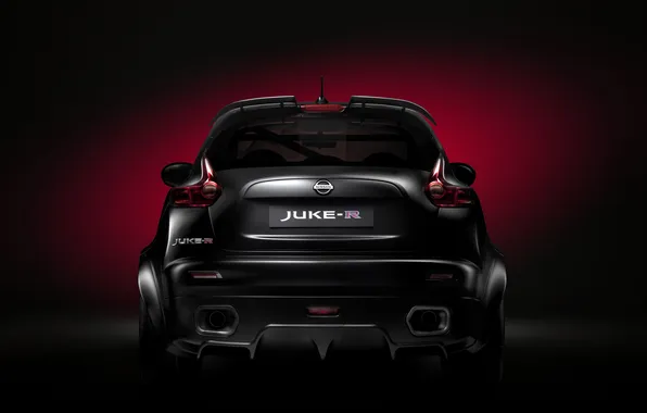 Nissan, 2011, черный кузов, Nissan Juke-R Concept, Juke-R Concept