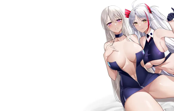 Enterprise, girl, hot, sexy, girls, boobs, anime, pretty