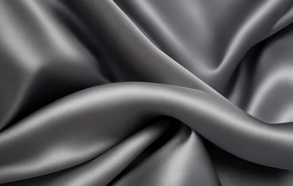 Серый, фон, обои, wallpaper, grey, background, серый цвет, satin fabric