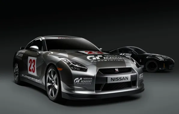 Nissan 350z, nissan GTR, academy