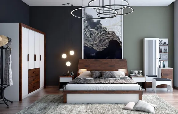 Дизайн, стиль, комната, интерьер, спальня, by Foyr Neo, Idea for Your Home in 2025, Amazing …