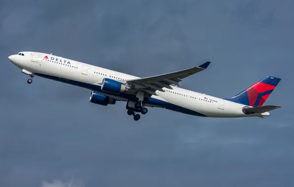 Картинка Airbus, A330-300, Delta Air Lines