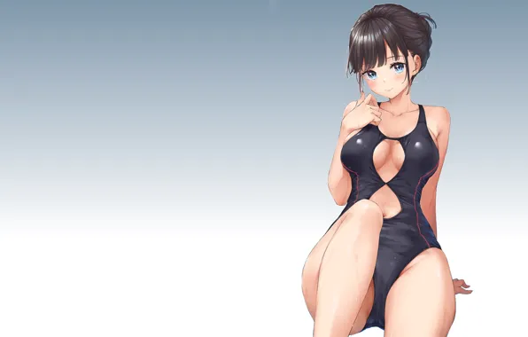 Картинка kawaii, girl, hot, sexy, young, anime, pretty, swimsuit