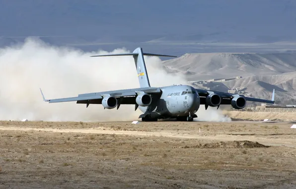 Boeing, ВВС США, C-17, американский стратегический военно-транспортный самолёт, Globemaster III