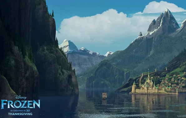 Картинка Frozen, Walt Disney, 2013, Холодное Сердце, Animation Studios, arendelle