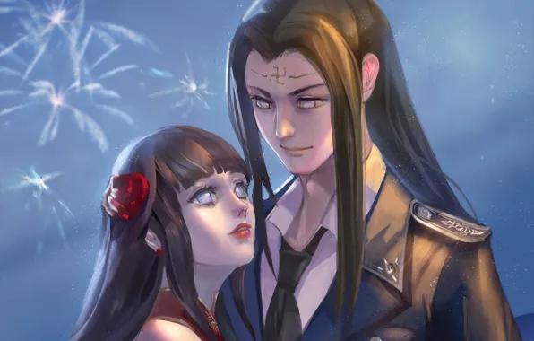 Naruto, Hyuuga Hinata, NARUTO, Fanart, Hyuuga Neji, Pixiv, Hinata Hyuuga, Fanart From Pixiv
