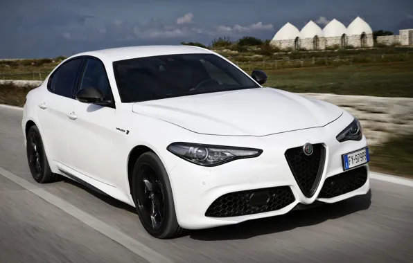 Белый, Alfa Romeo, Giulia, 2020