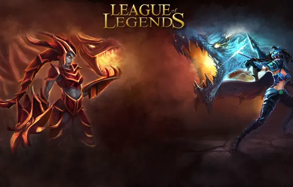 Dragon, League of Legends, Shyvana, Vane