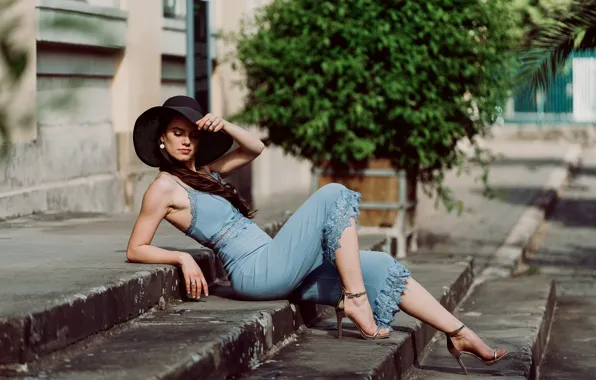 Девушка, улица, Carina Cara