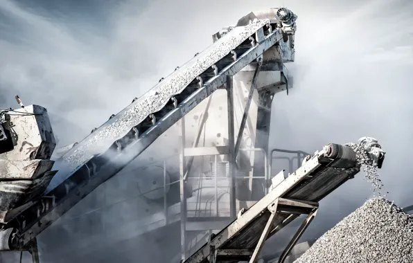 Machinery, mining, Conveyor belt