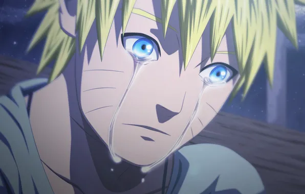 Наруто, парень, naruto, слёзы