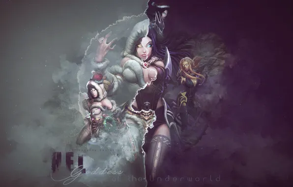 Goddess, norse, smite, хель, hel, смайт
