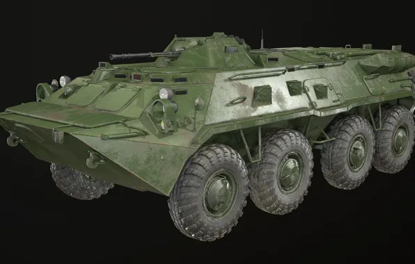 БТР-80, Бронетранспортер, Броня пехоты