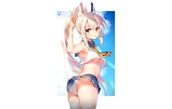 Kawaii, girl, sexy, ass, anime, butt, babe, cute