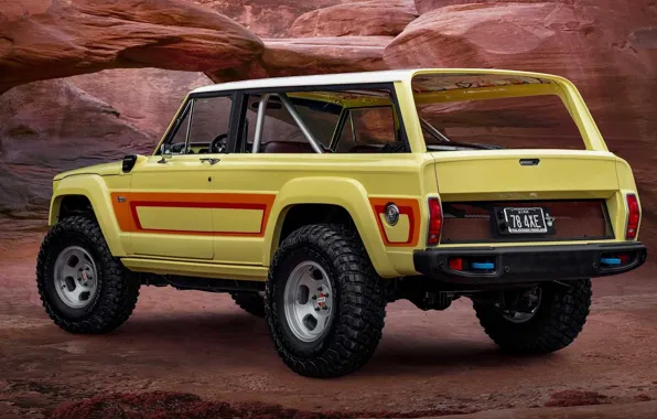 Картинка Jeep, Cherokee, 4xe Concept, Jeep Cherokee SJ 4xe