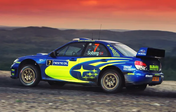 Авто, Subaru, Impreza, Спорт, Машина, Гонка, WRX, Автомобиль