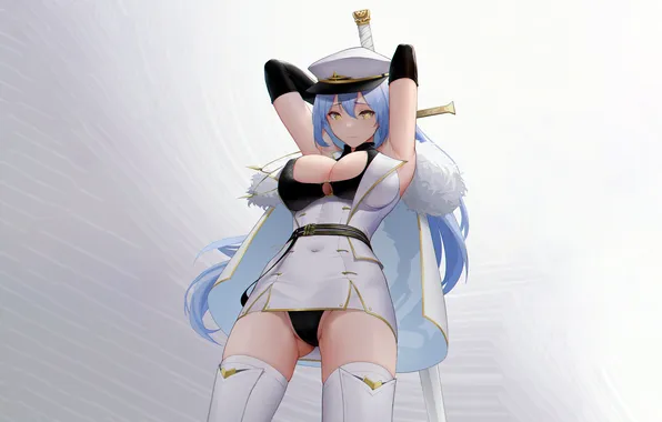 Girl, sword, sexy, lingerie, pantsu, bra, cleavage, panties