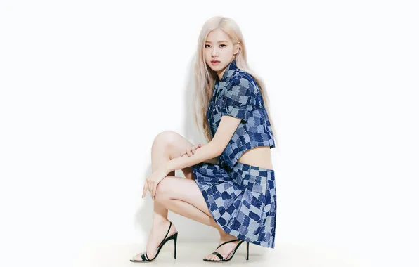 Rose, 1920x1080, обои для рабочего стола, kpop, 16:9, blackpink, блэкпинк, розэ