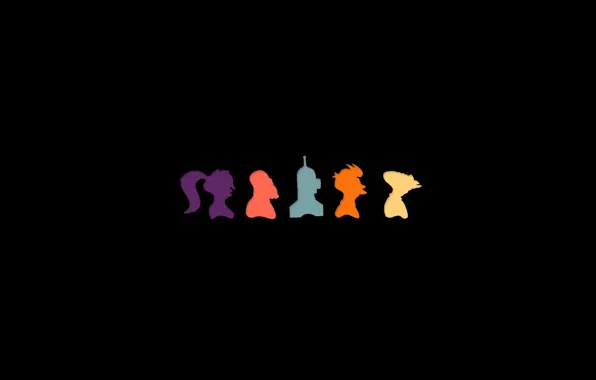 Futurama, bender, zoidberg, hubert, fry, leela