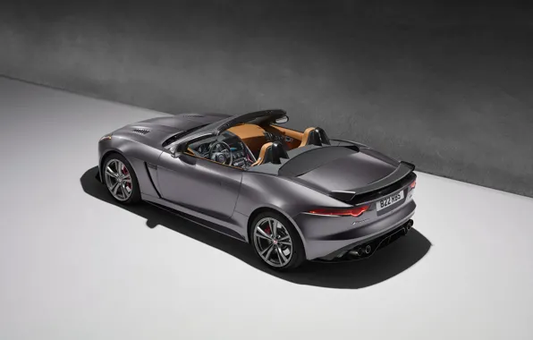 Jaguar, вид сверху, F-Type
