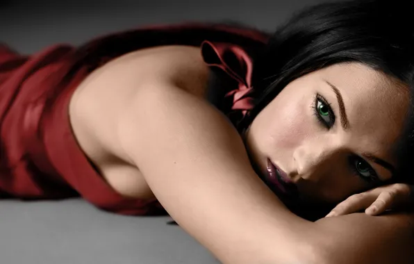 Картинка Меган Фокс, Megan Fox, черно-белое