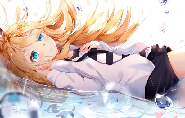 Вода, девочка, Ангел кровопролития, Satsuriku no Tenshi