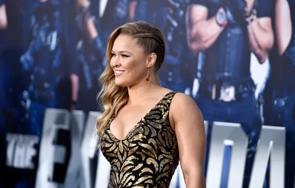 Картинка Ronda Rousey, The Expendables 3, Ронда Раузи, Premiere Of Lionsgate Films