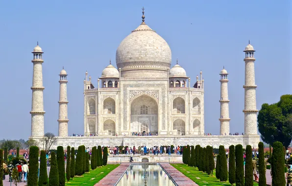 Tower, architecture, building, travel, The Taj Mahal